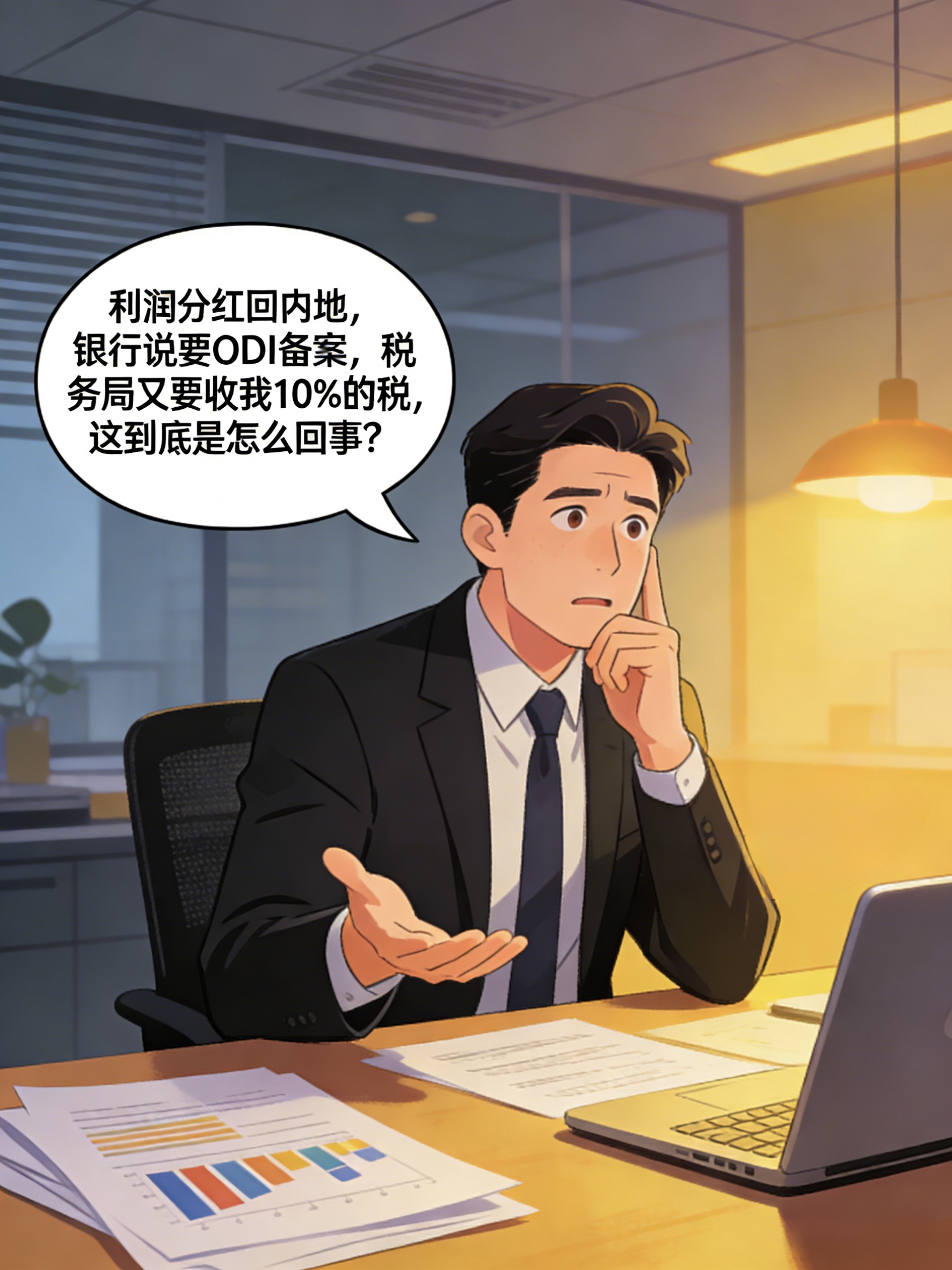 香港公司利润分红回内地｜老板必懂：ODI 备案 + 税务居民 = 合法省钱