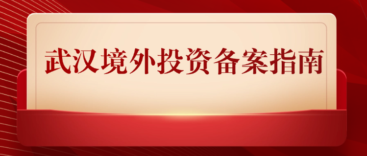 武汉企业境外投资（ODI）备案指南